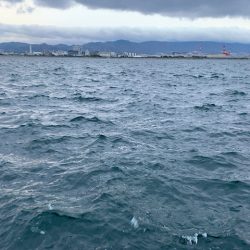 爆風の中耐えていい事ありました